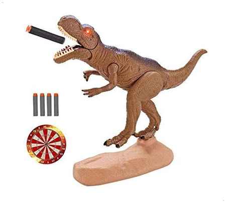 Интерактивный динозавр Dinosaurs Island Toys Тираннозавр T-REX RS6185 Интерактивный динозавр Тираннозавр T-REX (свет, звук, стреляет пульками) - RS6185 965044441236348