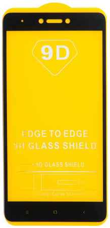 Rocknparts Защитное стекло 9D для Xiaomi Redmi Note 4X, черное