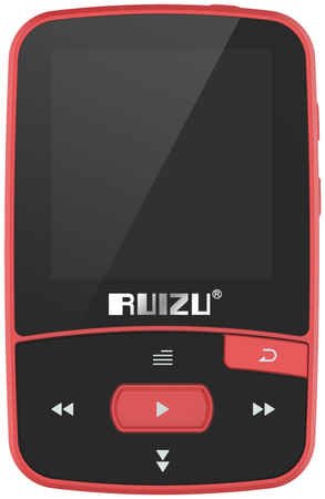 HiFi плеер Ruizu X50 8Гб красный 965044441399247