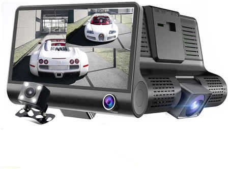 Видеорегистратор NoBrand 4.0″, 5.0 Мп, 170 гр широкоугольный экран, FullHD 1080p CSZ-Z33D 965044441667212