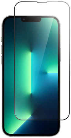 Защитное стекло Brosco для Apple iPhone 13 Pro Max 0.3mm Black IP13PROMAX-FSP-GLASS-BLACK