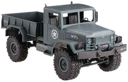 Радиоуправляемая машина WPL военный грузовик (серый) 4WD 2.4G 1, 16 KIT 965044442096593
