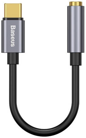 Переходник USB Type-C (m) - AUX 3.5мм (f) Baseus L54 - Серый (CATL54-0G) 965044442106909