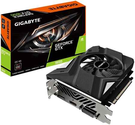 Видеокарта GIGABYTE NVIDIA GeForce GTX 1650 D6 OC rev. 2.0 GeForce GTX 1650 D6 OC (rev. 2.0)