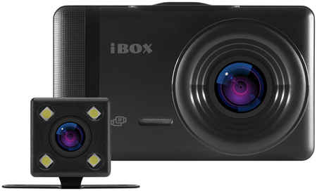 Видеорегистратор iBOX с камерой заднего вида Alpha Dual 965044442173698