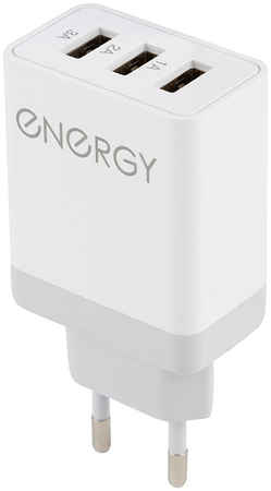 NRG Сетевое зарядное устройство Energy ET-24, 3 USB, Q3.0, цвет