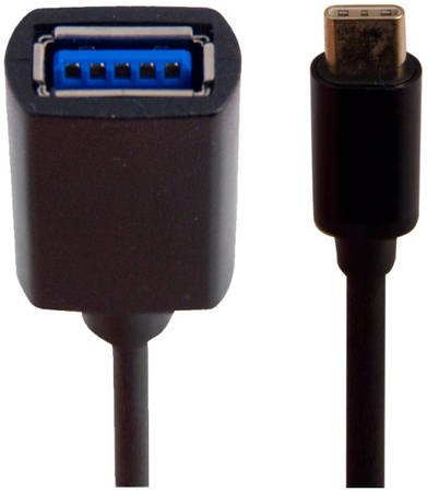 Адаптер USB Type C Male to USB 3.0 Female OTG кабель,длина 0,2 метра/Belsis/BW8907 965044442436841