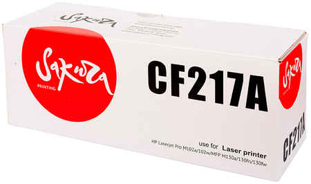 Картридж Sakura SACF217A / CF217A Black для HP LJ PM102/MFP M130 965044442511117