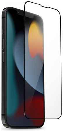 Стекло Uniq Optix Vivid Clear для iPhone 13 Pro Max с черной рамкой 965044442574257