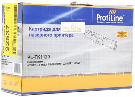 Картридж для лазерного принтера Profiline 92537, Black, совместимый 965044442662512