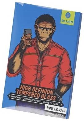 Защитное стекло Blueo 2.5D Silk Full Cover HD Glass для OPPO A5/A9 2020 Black Frame