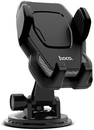 Автомобильный держатель для телефона на присоске Hoco CA31 Cool Run - Черный 965044442897371