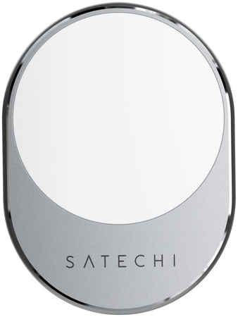 Автодержатель Satechi Magnetic Wireless Car Charger (Space Gray) 965044442959964