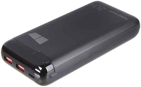 Внешний аккумулятор More choice PB32S-20 20000mAh Smart 3USB Type-C 3A PD 20W+QC3.0 Black PB32S_20 965044443165037