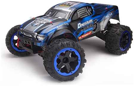 Радиоуправляемый монстр Remo Hobby Dinosaurs Master 5 масштаб 1:8 2.4G - RH8036-BLUE 965044443307889