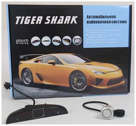 Парктроник TIGER SHARK TS 401 (цвет серебристый) 965044443370539