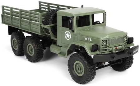 Радиоуправляемый грузовик WPL Army Truck 6WD RTR масштаб 1:16 2.4G WPLB-16-Green 965044443374461