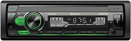 Автомагнитола MP3/FM автомагнитола AIWA c USB и Bluetooth, пульт управления в комплекте HWD-640BT 965044443572651