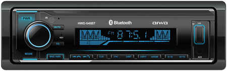 Автомагнитола MP3/FM автомагнитола AIWA c USB и Bluetooth, пульт управления в комплекте HWD-650BT 965044443572655
