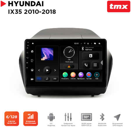 Incar (Intro) Магнитола Hyundai ix35 10-18 для комп с камерой заднего вида (Maximum Incar TMX-2403c-6) 965044443607366