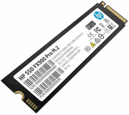 SSD накопитель HP FX900 Pro M.2 2280 1 ТБ 4A3U0AA 965044443901609