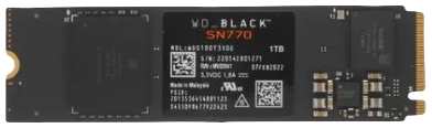 SSD накопитель WD SN770 M.2 2280 1 ТБ WDS100T3X0E