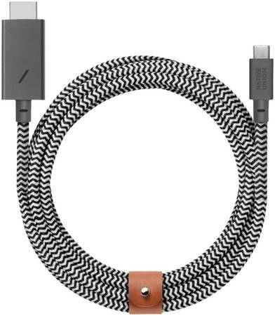Кабель Native Union USB Type-C to HDMI 3м White/Black