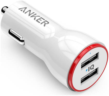 Автомобильное зарядное устройство Anker PowerDrive 2 24W 2port A2310H21