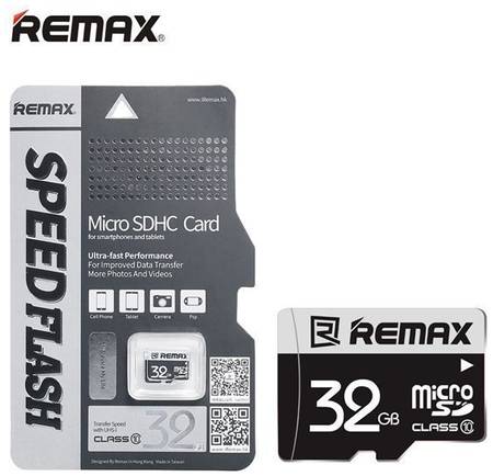 Карта памяти Remax microSDHC 32 GB Card Class 10