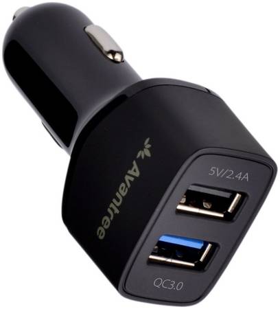 Автомобильное зарядное устройство Avantree Dual USB Quick Car Charger TR409Q 965044444857895