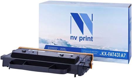 Картридж для лазерного принтера NV Print KX-FAT431A7, Black NV-KX-FAT431A7 965044444967362