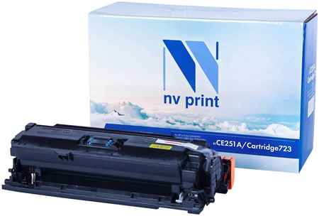 Картридж для лазерного принтера NV Print CE251A/723C, NV-CE251A/723C