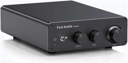 Усилитель для колонок Fosi Audio TB10D 300 Вт черный, с блоком питания 965044445020819