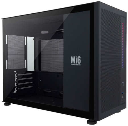 Корпус компьютерный 1stPlayer MIKU Mi6 (Mi6-BK) Black 965044445057642
