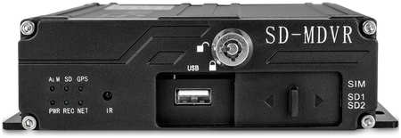 Видеорегистратор PS-link PS-A9614-G, 4 канала, AHD, 2Мп, SDHC, GPS