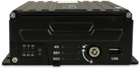 Видеорегистратор PS-link PS-A9818-G на 8 каналов с GPS модулем