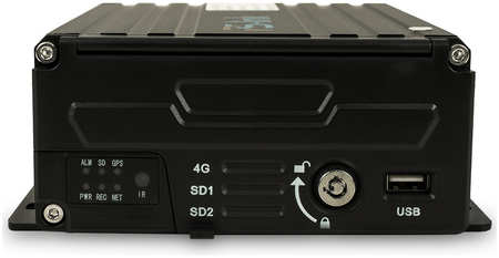 Видеорегистратор PS-link PS-A9814, 4 канала, AHD, 2Мп, SDHC, HDD
