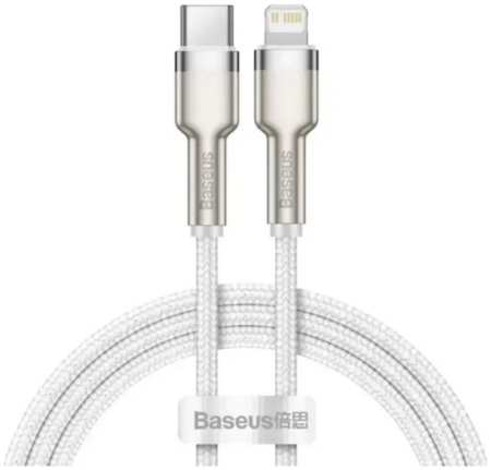 Кабель USB Type C - Lightning Baseus CATLJK-B02 2 м белый 965044445118609