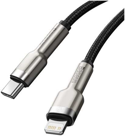 Кабель USB Type C - Lightning Baseus CATLJK-B01 2 м черный 965044445118671