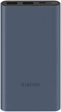 Внешний аккумулятор Xiaomi PB100DPDZM 10000 мА/ч для мобильных устройств, синий (X38939) 965044445135224