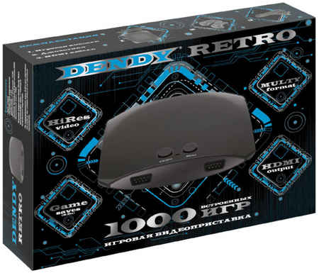 Игровая приставка 8-16 bit Dendy Retro 1000 Мультиплатформенная 965044445172389