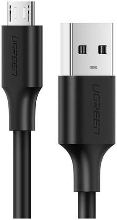 Кабель uGreen US289 (60136) USB 2.0 A - Micro USB 1м Черный US289 (60136) USB 2.0 A to Micro USB Cable Nickel Plating. Длина: 1м. Цвет: черный 965044445378551