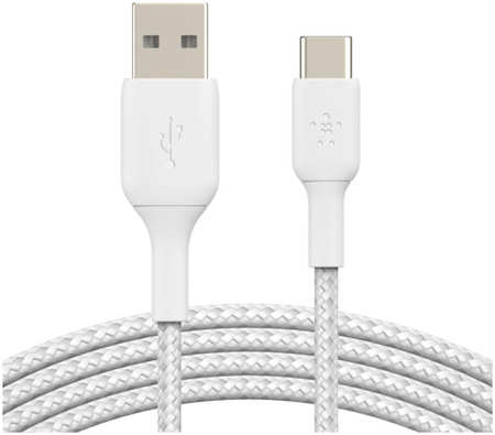 Кабель usb type-c - usb Belkin 1 м белый