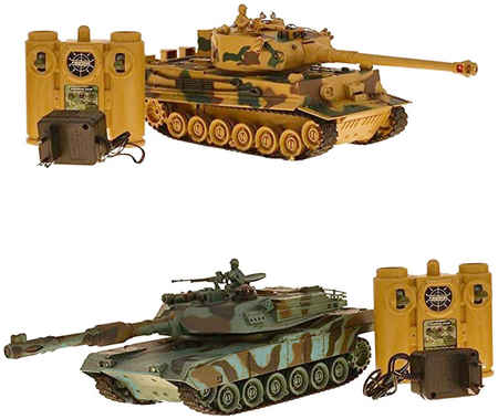 Радиоуправляемый танковый бой ZEGAN Abrams M1A2PK США + GERMAN TIGER Германия ZG-99823 Радиоуправляемый танковый бой (Abrams M1A2PK США + GERMAN TIGER Германия) 2.4GHz - ZG-99823 965044445475799