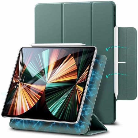 Чехол книжка ESR Rebound Magnetic Case с застежкой iPad Pro 12.9(2021) iPad Pro 12.9(2020) Magnetic Case iPad Pro 12.9 965044445534409