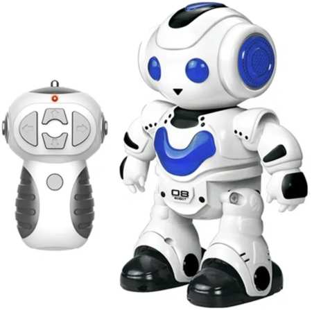 Радиоуправляемый робот на батарейках, световые и звуковые эффекты 11500027 965044445561205