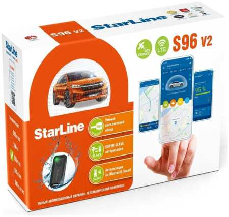 Автосигнализация Starline S96 v2 BT 2CAN+4LIN 2SIM LTE-GPS