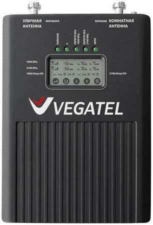 Репитер сотвой связи 2G/3G/4G/LTE VEGATEL VT3-1800/3G (LED) 965044445589261