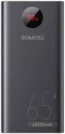 Внешний аккумулятор для ноутбуков Romoss PEA40 Pro/ 40000 mAh/ 65 Вт быстрая зарядка/ LED PEA40-282