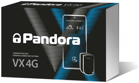 Автосигнализация Pandora VX-4G v2 (автозапуск, GSM, Bluetooth 5.0)